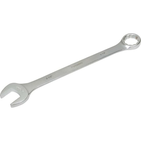 DYNAMIC Tools 2-1/2" 12 Point Combination Wrench, Contractor Series, Satin D074368